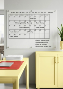 Acrylic Writing Board